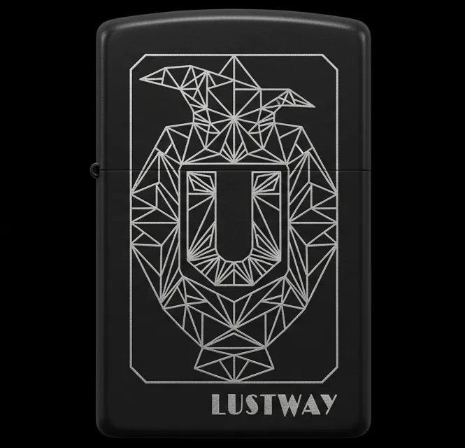 Joker Kart Figürlü U Harfli Benzinli Çakmak V4