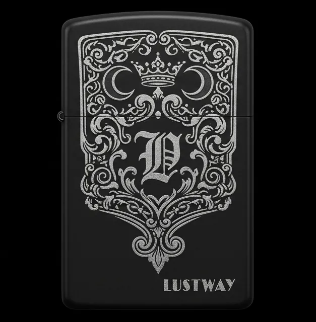 Joker Kart Figürlü U Harfli Benzinli Çakmak V12