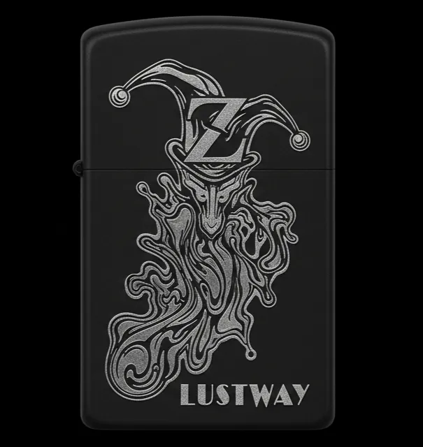 Joker Kart Figürlü Z Harfli Benzinli Çakmak V2