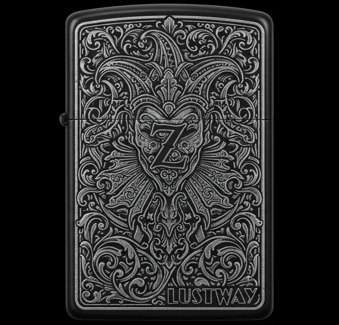 Joker Kart Figürlü Z Harfli Benzinli Çakmak V4