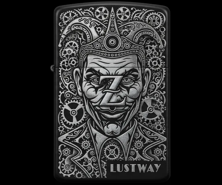 Joker Kart Figürlü Z Harfli Benzinli Çakmak V14