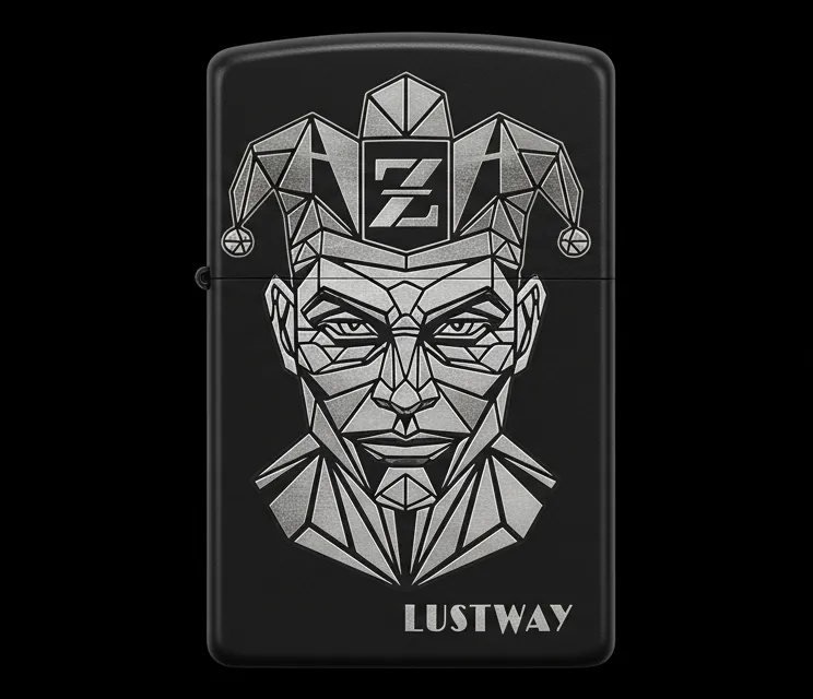 Joker Kart Figürlü Z Harfli Benzinli Çakmak V15