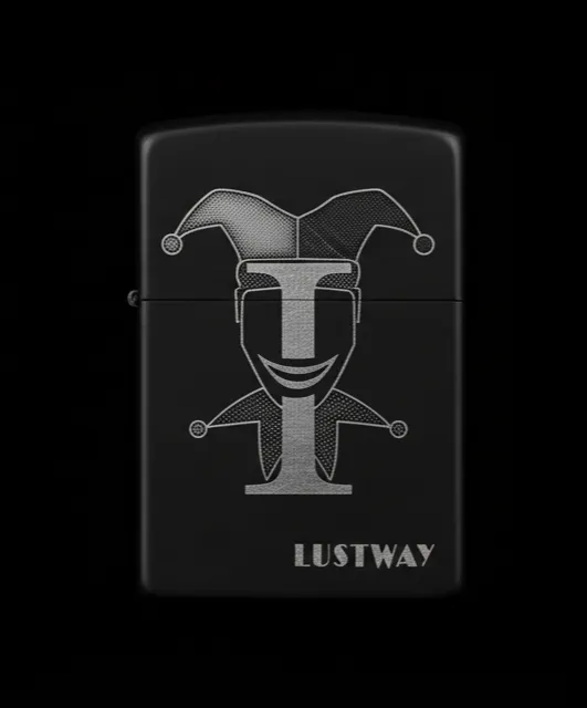 Joker Kart Figürlü I Harfli Benzinli Çakmak V13