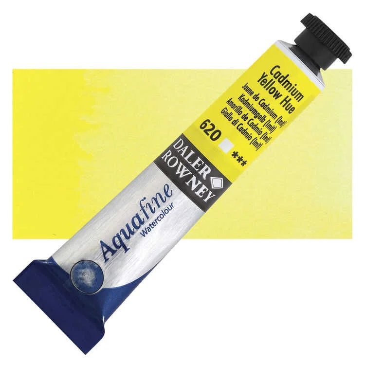 Daler Rowney Aquafine Tüp Sulu Boya 8 ml. 620 CADMIUM YELLOW HUE