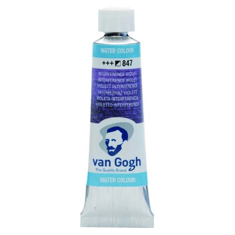 Talens Van Gogh 10 ml. Tüp Sulu Boya 847 Interference Violet
