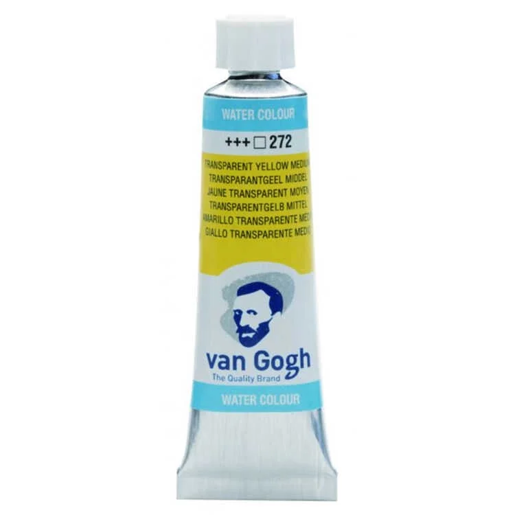 Talens Van Gogh 10 ml. Tüp Sulu Boya 272 Transparent Yellow Medium