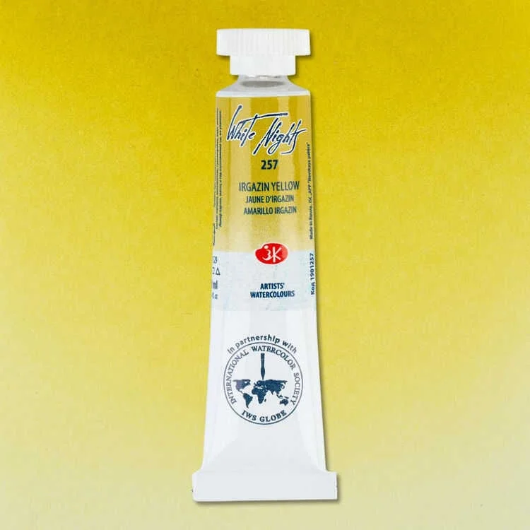 St. Petersburg White Nights Tüp Sulu Boya 10 ml. 257 Irgazin Yellow