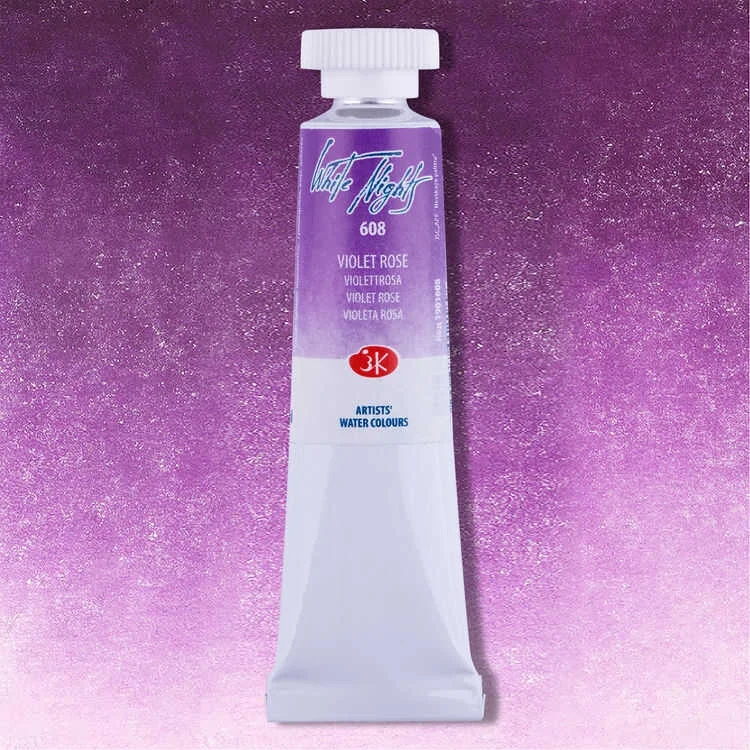 St. Petersburg White Nights Tüp Sulu Boya 10 ml. 608 Violet Rose