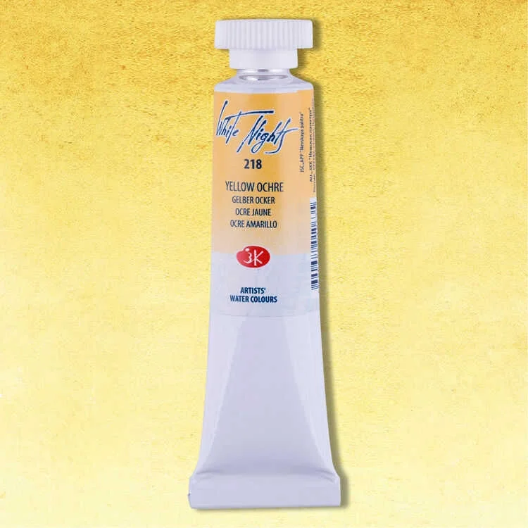 St. Petersburg White Nights Tüp Sulu Boya 10 ml. 218 Yellow Ochre