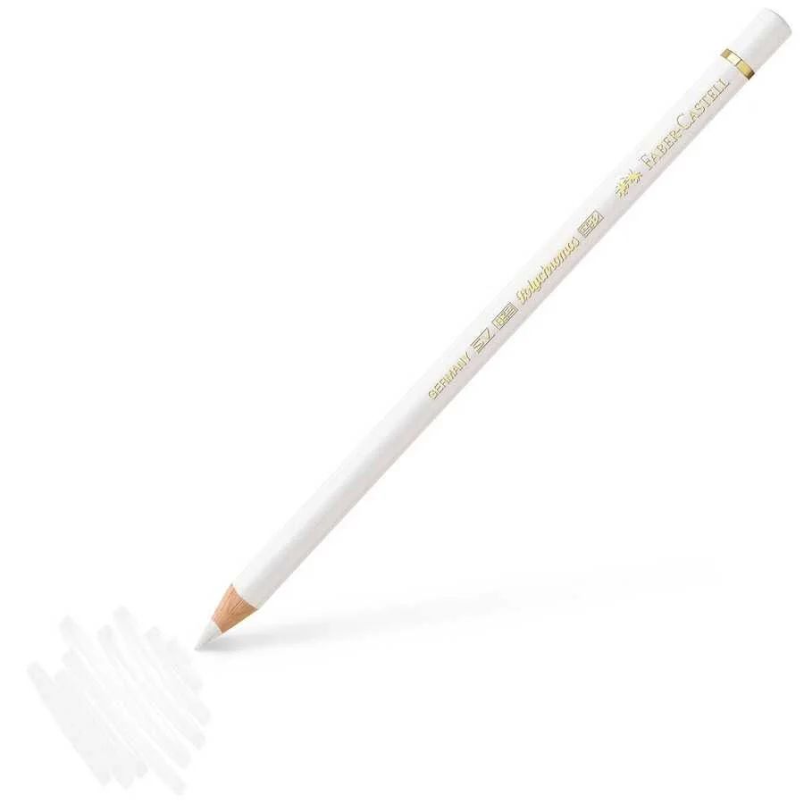 Faber Castell Polychromos Artist Kuru Boya Kalemi 101 White (Beyaz)