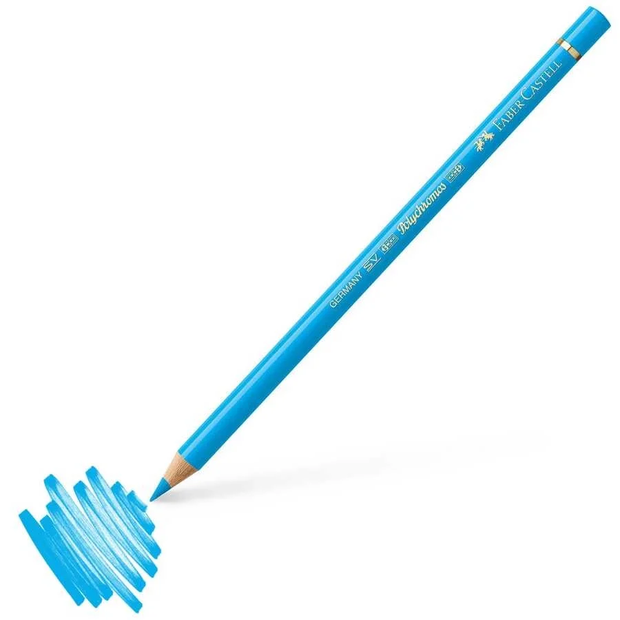 Faber Castell Polychromos Artist Kuru Boya Kalemi 145 Light Phthalo Blue (Fitalik Mavi-Açık)