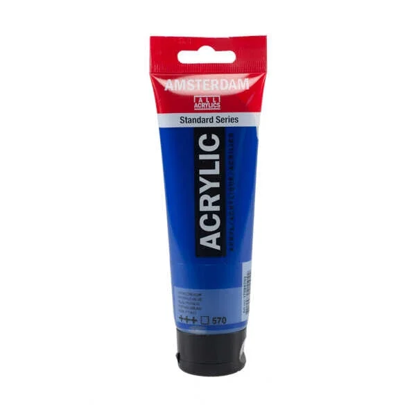 Talens Amsterdam Akrilik Boya 120 ml. 570 Phthalo Blue