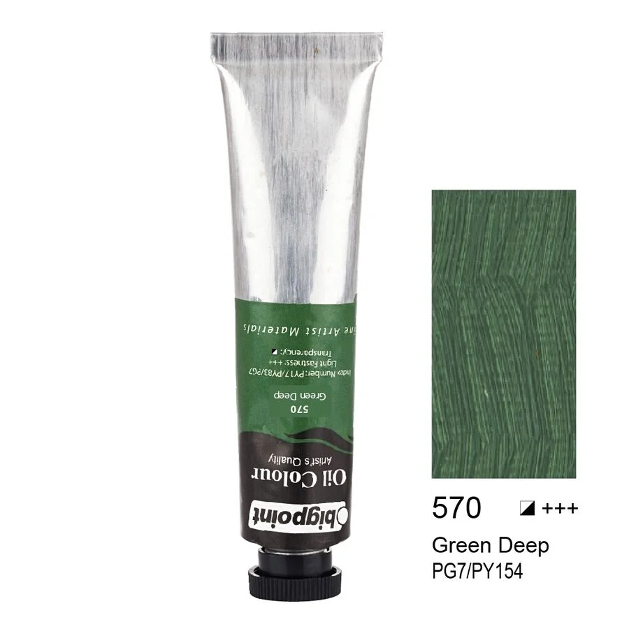 Bigpoint Yağlı Boya 45 ml. 570 Green Deep