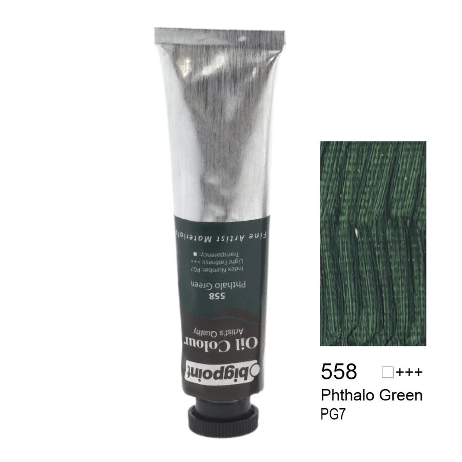 Bigpoint Yağlı Boya 45 ml. 558 Phthalo Green