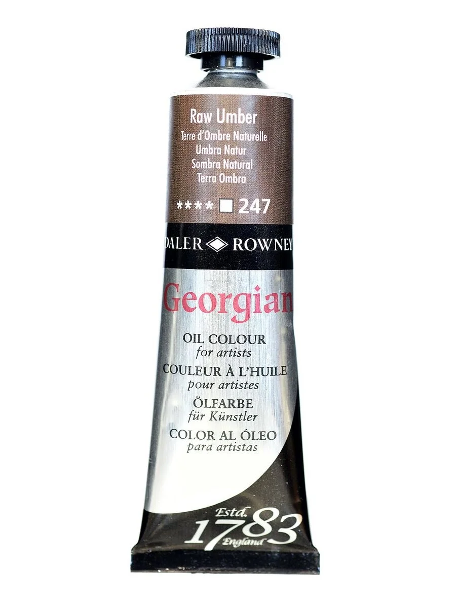 Daler Rowney Georgian Yağlı Boya 38 ml 247 Raw Umber