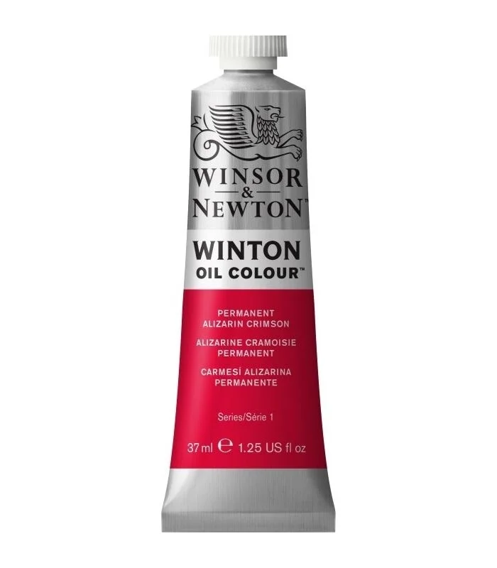 Winsor & Newton Winton Yağlı Boya 37 ml.  1 Permanent Alizarin Crimson