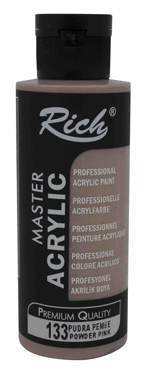 Rich Master Akrilik Boya 120 cc. 133 Pudra Pembe