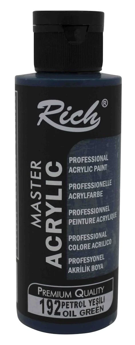 Rich Master Akrilik Boya 120 cc. 192 Petrol