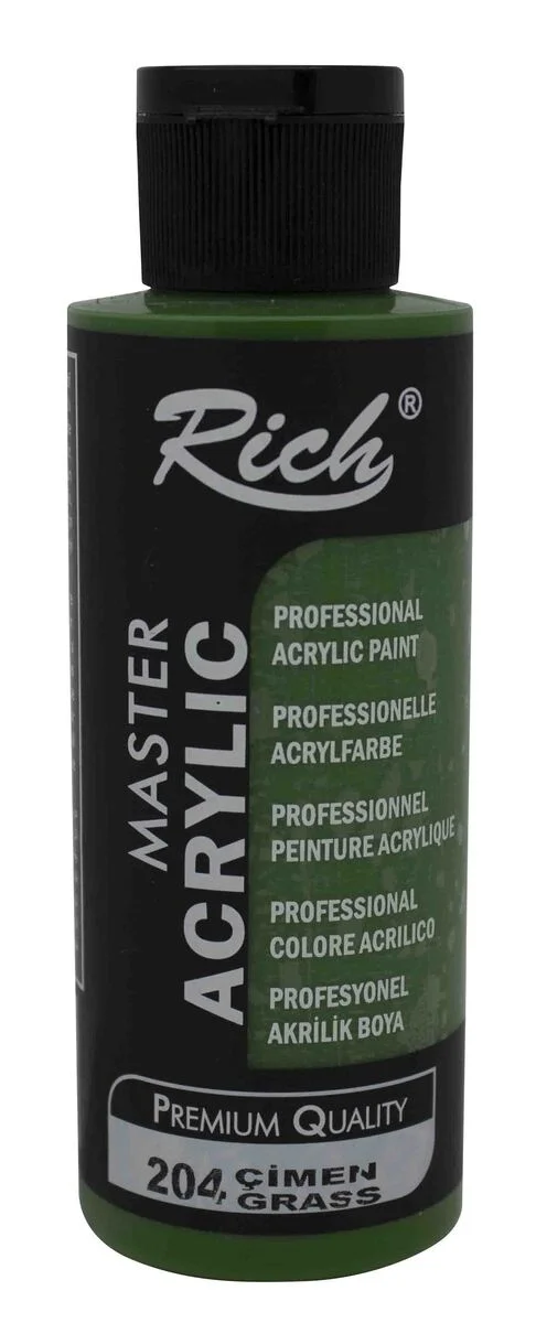 Rich Master Akrilik Boya 120 cc. 204 Çimen