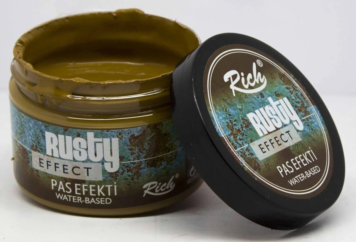 Rich Pas Efekti 150cc - Rusty Effect, doğal pas rengi, fırça ve süngerle uygulanabilir