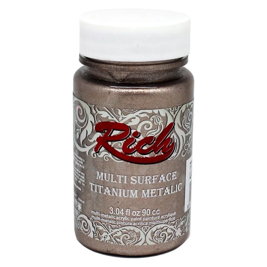 Rich Multi Surface Titanium Metalik Boya 90 cc. 2510 LATTE