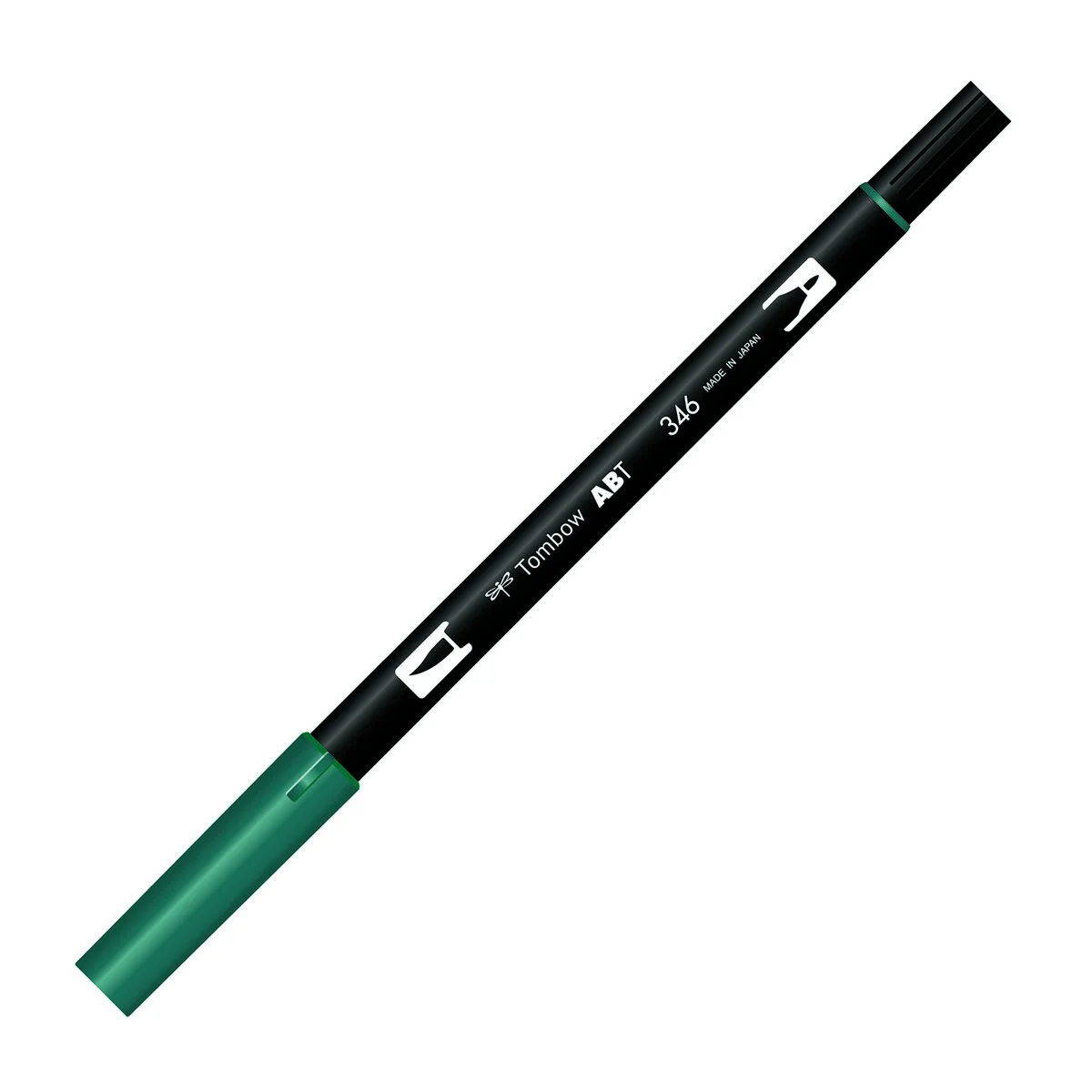 Tombow Dual Brush Pen Grafik Çizim Kalemi Yeşil