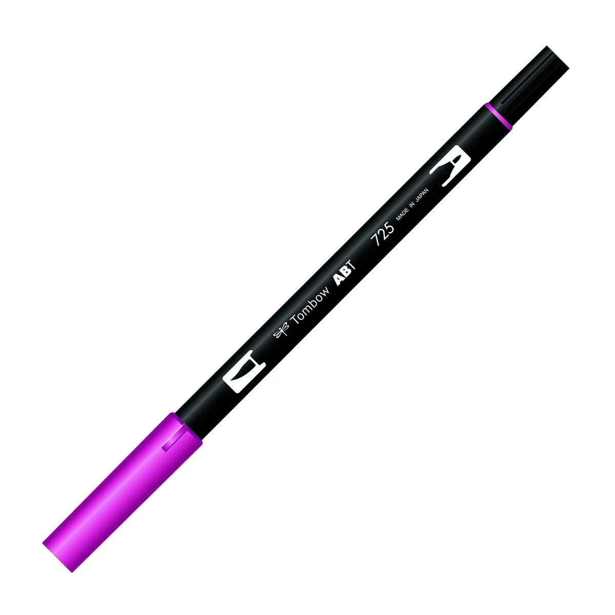 Tombow Dual Brush Pen, fırça ucu ve yuvarlak uç, sanat çizim kalemi