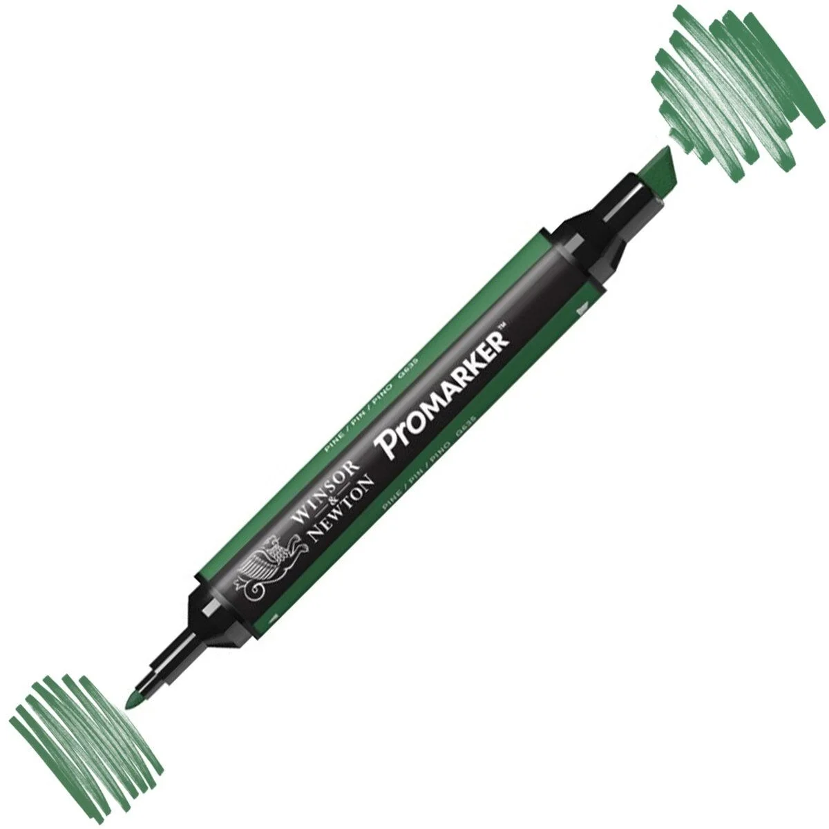Winsor & Newton ProMarker kalem, geniş ve yuvarlak uçlar, renkli mürekkep