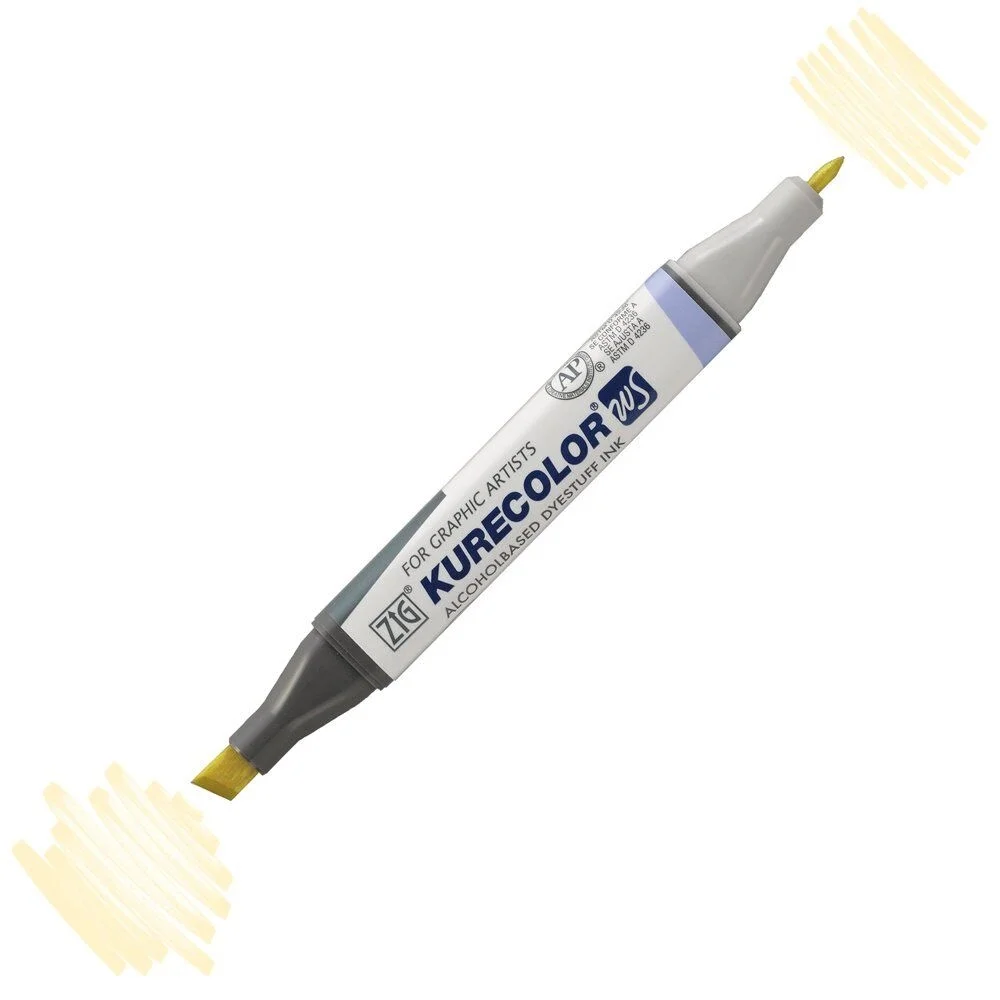 Zig Kurecolor Twin S Grafik Marker 135 Renk, Alkol Bazlı, Yeniden Doldurulabilir