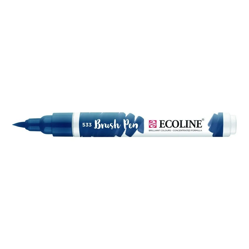 Talens Ecoline Brush Pen Indigo Fırça Uçlu Kalem Sanat Kalem