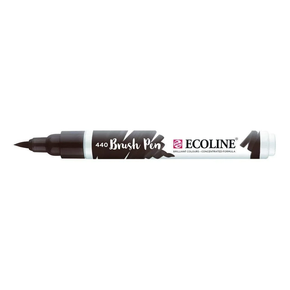 Talens Ecoline Brush Pen Sepia Deep Fırça Uçlu Kalem