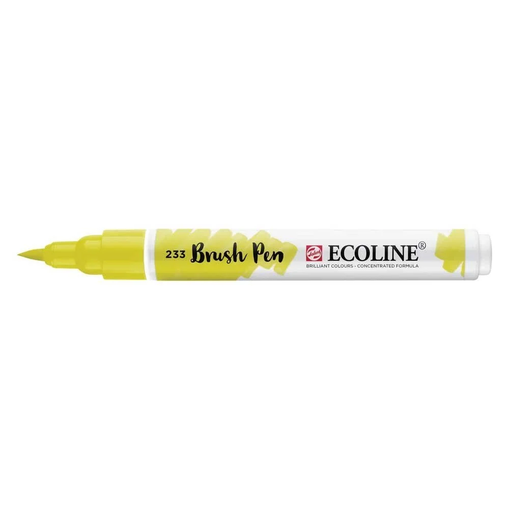 Talens Ecoline Brush Pen Fırça Uçlu Kalem 233 Chartreuse