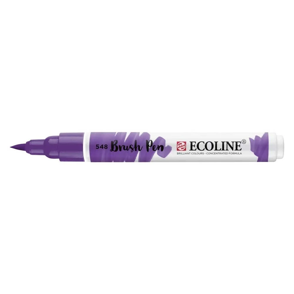 Talens Ecoline Brush Pen Fırça Uçlu Kalem 548 Blue Violet
