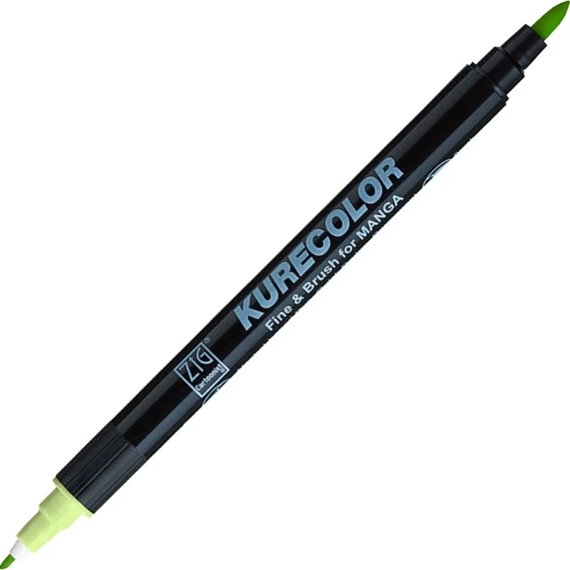 Zig Kurecolor Manga Marker 501 Pale Green Fırça Ucu