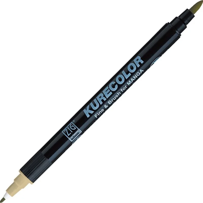 Zig Kurecolor Fine & Brush for MANGA Marker Çizim Kalemi 766 Light Chestnut