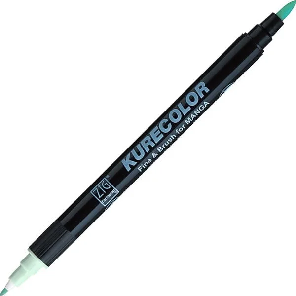 Zig Kurecolor Manga Marker 330 Pale Blue Fırça Ucu 1mm