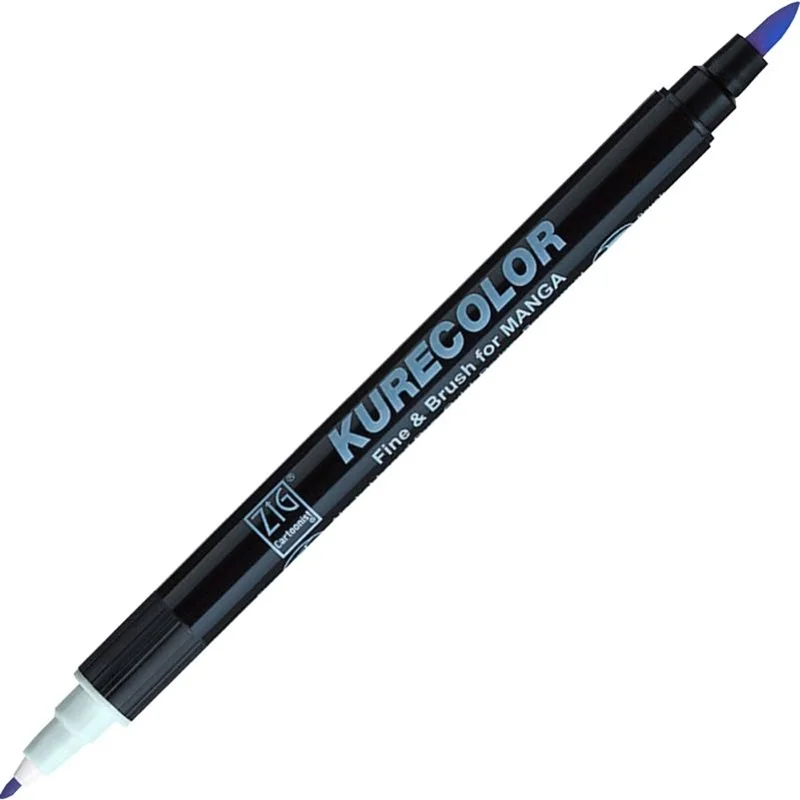 Zig Kurecolor Manga Marker 341 Shadow Mauve - Fırça Ucu ve 1mm Uç