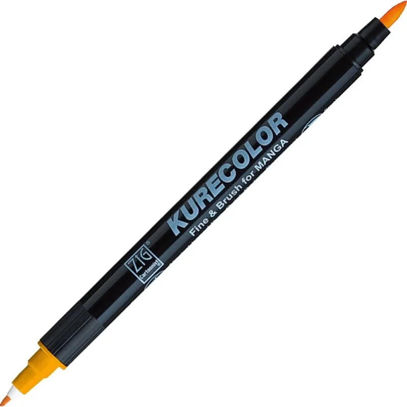 Zig Kurecolor Manga Marker 404 Bright Yellow Fırça Ucu