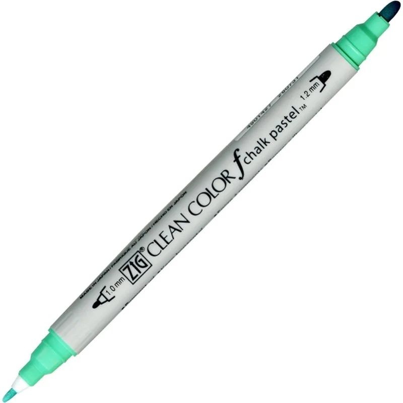 Zig Clean Color f Çift Uçlu Kalem 040 Pastel Green