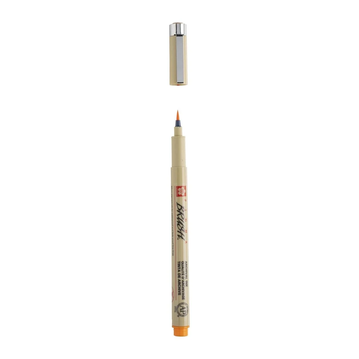 Sakura Pigma Brush Pen Fırça Uçlu Çizim Kalemi ORANGE (TURUNCU)