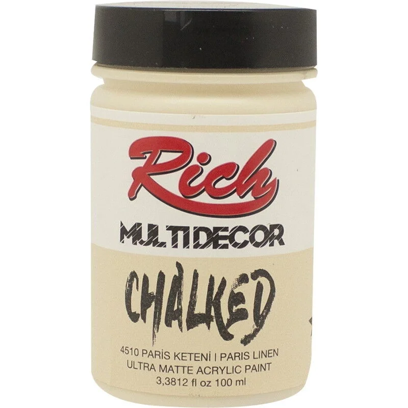 Rich Multi Decor Chalked Akrilik Boya 100 cc. 4510 PARİS KETENİ