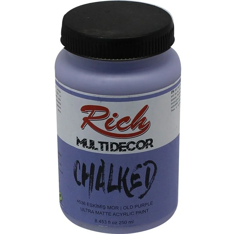 Rich Multi Decor Chalked Akrilik Boya 250 cc. 4536 ESKİMİŞ MOR