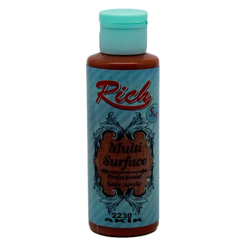 Rich Multi Surface Akrilik Boya 120 cc 2230 AKİK her yüzey için