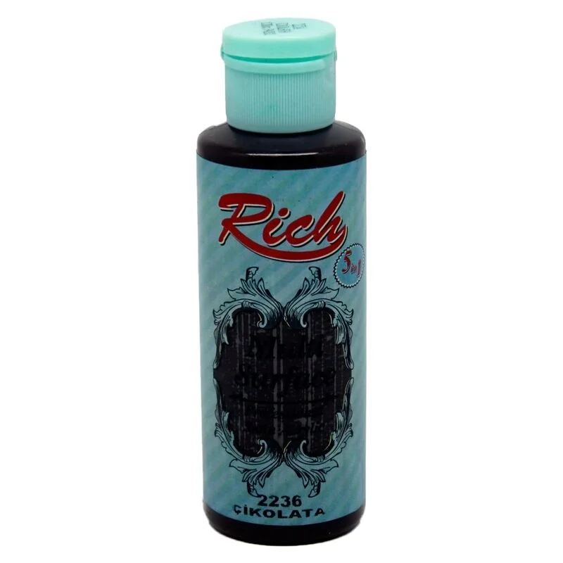 Rich Multi Surface Her Yüzey İçin Akrilik Boya 120 cc. 2236 ÇİKOLATA