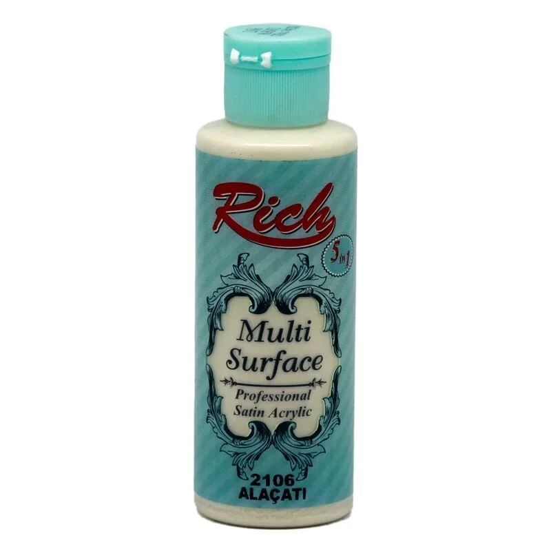 Rich Multi Surface Her Yüzey İçin Akrilik Boya 120 cc. 2106 ALAÇATI