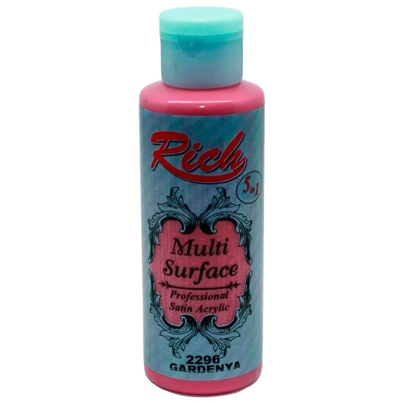 Rich Multi Surface Her Yüzey İçin Akrilik Boya 120 cc. 2296 GARDENYA