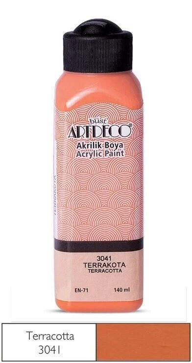 Artdeco Akrilik Boya 140 ml. 3041 TERRAKOTA
