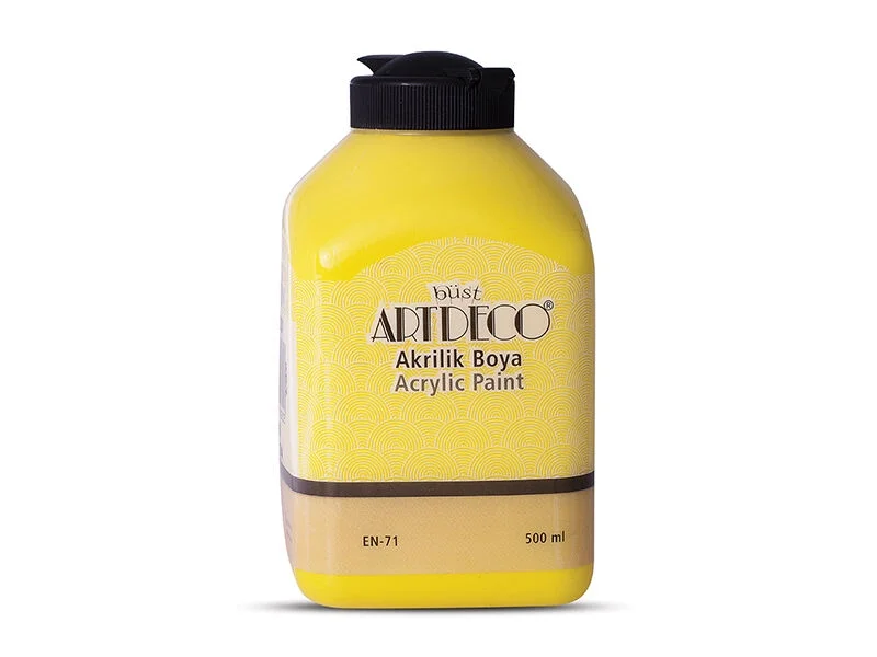 Artdeco Akrilik Boya 500 ml. 3601 SARI