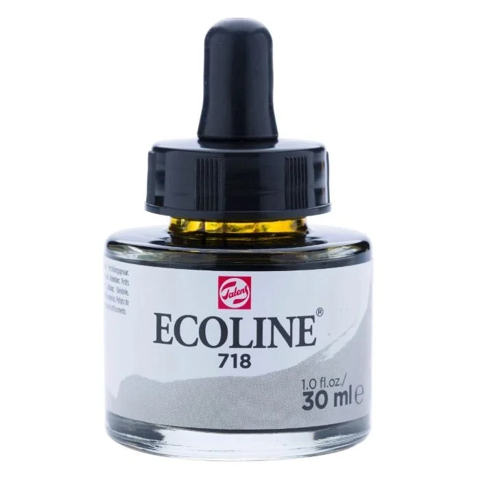 Talens Ecoline Sıvı Suluboya 30 ml. 718 Warm Grey