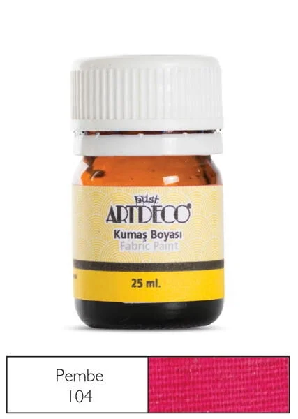 Artdeco Kumaş Boyası 104 Pembe
